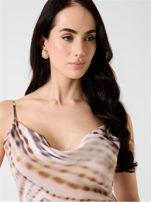 Vestito midi in satin GUESS | W6GK94W2266/PMIH